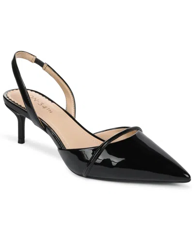 On 34th Women's Angelinaa Kitten Heel Pumps, Exclusively At Macy's In Black