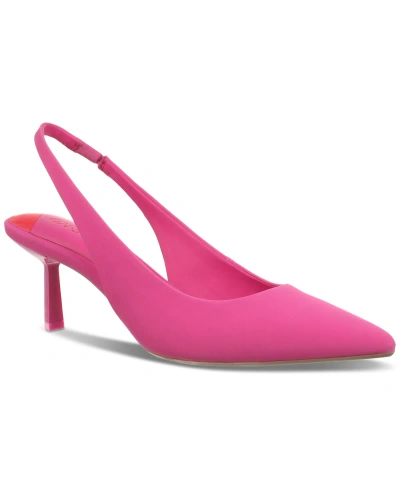 On 34th Women's Baeley Slingback Pumps, Created For Macy's In Fuchsia