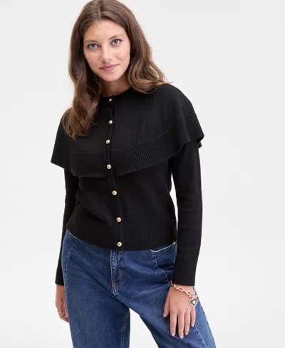 ON 34TH WOMEN'S CAPE-OVERLAY CARDIGAN, MACY'S EXCLUSIVE