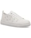 On 34th Women's Carriee Flower Sneakers, Exclusively At Macy's In White Smooth