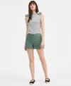 On 34th Women's Chino Shorts, Exclusively At Macy's In New Pale Sage