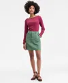 On 34th Women's Corduroy Mini Skirt, Macy's Exclusive In Brown