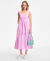 On 34th Women's Tiered Midi Dress, Exclusively At Macy's In Purple