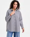 On 34th Women's Cotton Relaxed-fit Blouse, Macy's Exclusive In Multi