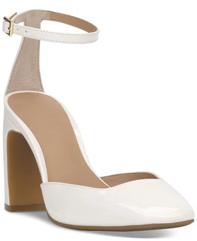 On 34th Women's Dareen Two-piece Pumps, Exclusively At Macy's In White Patent