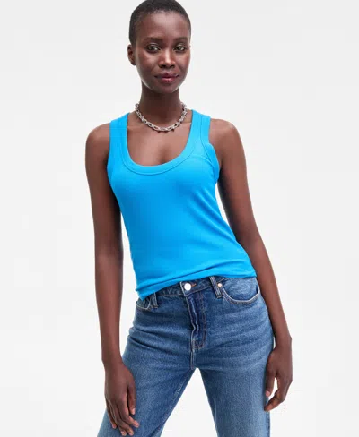 On 34th Women's Deep Curved-hem Tank Top, Exclusively At Macy's
