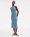 On 34th Women's Double V-neck Sleeveless Midi Dress, Exclusively At Macy's