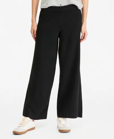 On 34th Women's Easy Wide-leg Pull-on Sweater Pants, Regular & Short, Macy's Exclusive In Multi
