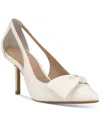 On 34th Women's Elayne Cutout Pumps, Exclusively At Macy's In White Smooth