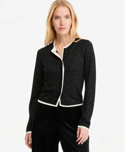 On 34th Women's Embellished Cora Cardigan, Macy's Exclusive In Black