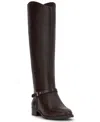 On 34th Women's Firesse Knee High Riding Boots, Created For Macy's In Black