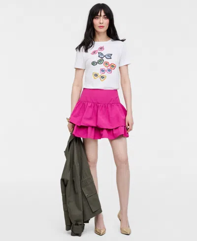 On 34th Women's Flared Mini Skort, Macy's Exclusive- Molly Rogers Capsule Collection In Multi