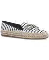 On 34th Women's Jaylaa Espadrille Flats, Exclusively At Macy's In Navy Stripe