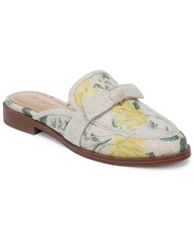 On 34th Women's Karindaa Printed Mules Flats, Macy's Exclusive In Yellow