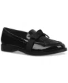 On 34th Women's Kasandra Bow Loafers, Created For Macy's In Black Patent