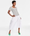 ON 34TH 'S WOMEN'S KNIT SQUARE-NECK TOP, CREATED FOR MACY'S