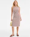 On 34th Womens Twist Front Knit Midi Dress Tyllee Fisherman Sandals Beaded Hobo Bag Jewelry Exclusively At M In Multi