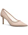 On 34th Women's Mariahh Pointed-toe Pumps, Exclusively At Macy's In Nude Mesh