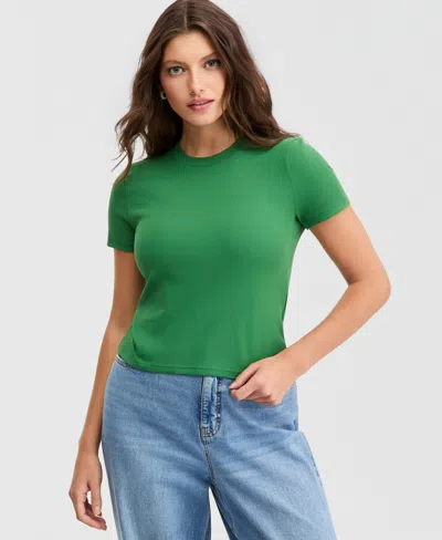 On 34th Women's Meet And Greet Short-sleeve T-shirt, Macy's Exclusive In Green