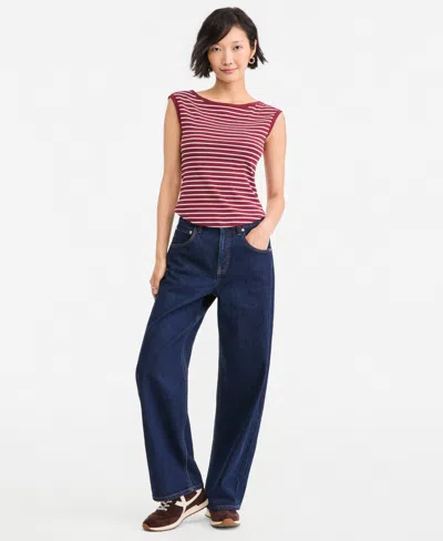 On 34th Women's Mid Rise Low-curve Jeans, Macy's Exclusive In Blue