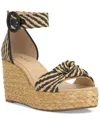 ON 34TH WOMEN'S NIHARI KNOT WEDGE SANDALS, CREATED FOR MACY'S