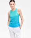 On 34th Women's Ombre Sequin Tank, Exclusively At Macy's In Blue