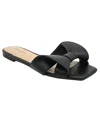 On 34th Women's Pearlaa Square Toe Flat Sandals, Macy's Exclusive In Black