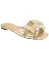 On 34th Women's Pearlaa Square Toe Flat Sandals, Macy's Exclusive In Gold