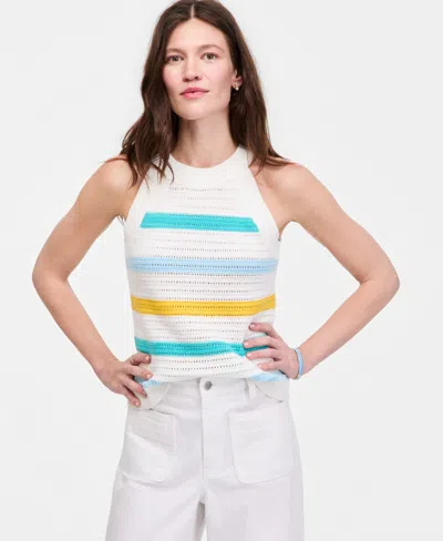 On 34th Women's Pointelle Stitch Sweater Tank, Macy's Exclusive In Multi