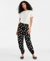 On 34th Women's Pull-on Balloon Pants, Macy's Exclusive In Black