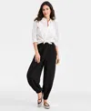 On 34th Women's Pull-on Balloon Pants, Macy's Exclusive In Black