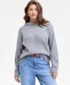 On 34th Women's Pullover Hoodie Sweater, Macy's Exclusive In Gray