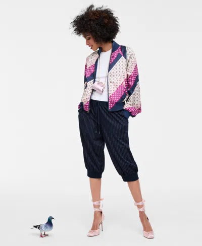 On 34th Women's Reversible Bomber Jacket, Macy's Exclusive- Molly Rogers Capsule Collection In Multi