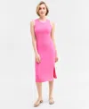 On 34th Women's Ribbed Knit Midi Dress, Exclusively At Macy's