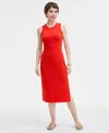 On 34th Women's Square-neck Maxi Dress, Exclusively At Macy's In Fiery Red