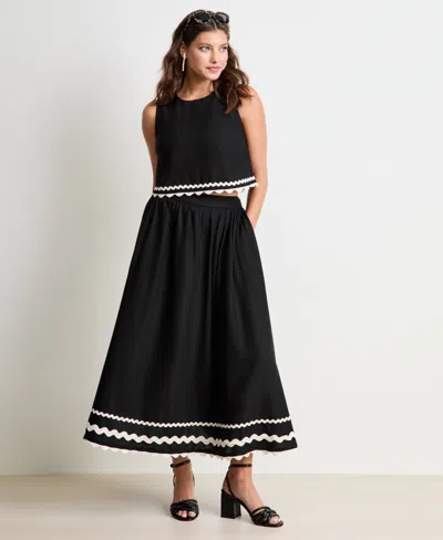 On 34th Women's Ric Rac Applique Skirt, Macy's Exclusive