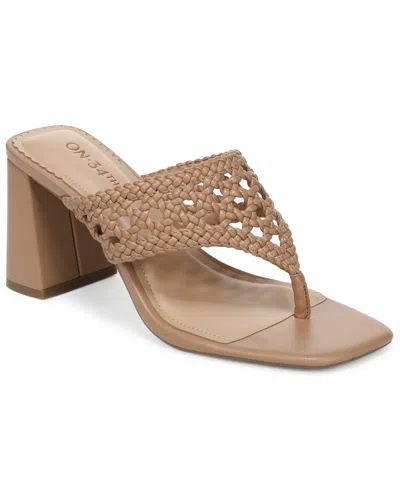 On 34th Women's Santonii Block Heel Sandals, Macy's Exclusive In Brown