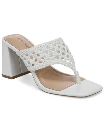 On 34th Women's Santonii Block Heel Sandals, Macy's Exclusive In Multi