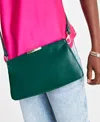 On 34th Women's Satin Double V-neck Tank, Created For Macy's In Fuchsia Purple