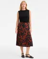 On 34th Women's Side-slit Slip Skirt, Exclusively At Macy's