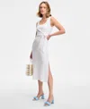 On 34th Women's Side-tie Tank Midi Dress, Exclusively At Macy's