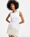 On 34th Women's Side-tie Tank Top, Exclusively At Macy's