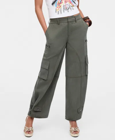 On 34th Women's Snap-hem Cargo Pants, Macy's Exclusive- Molly Rogers Capsule Collection In Green