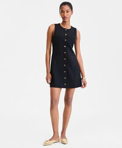 On 34th Women's Solid Crepe Mini Shift Dress, Macy's Exclusive In Multi