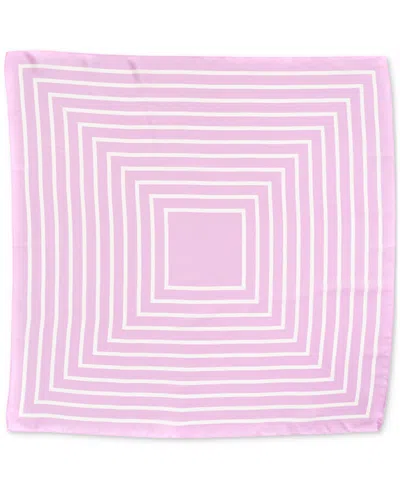 On 34th Women's Striped Bandana Scarf, Created For Macy's In Lilac
