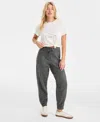 On 34th Women's Sweater Cozy Joggers, Macy's Exclusive In White