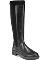On 34th Women's Tamira Riding Boots, Created For Macy's In Black Smooth