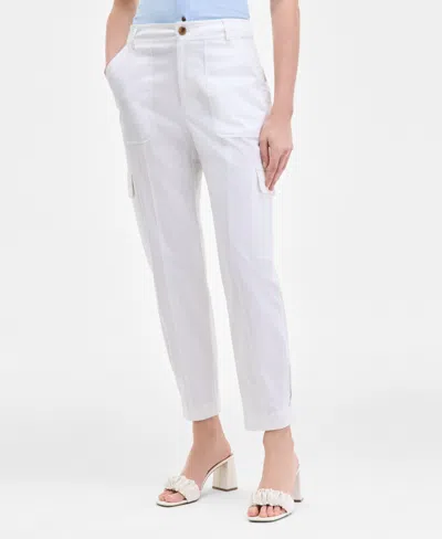 On 34th Women's Tapered Ankle-length Cargo Pants, Created For Macy's