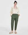 On 34th Women's Tapered Ankle-length Cargo Pants, Created For Macy's In Palmetto