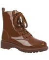 On 34th Women's Terissa Lace-up Booties, Created For Macy's In Animal Print